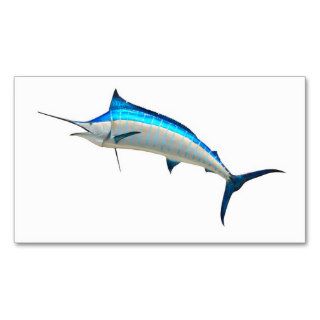 Blue Marlin Game Fish Business Card Template
