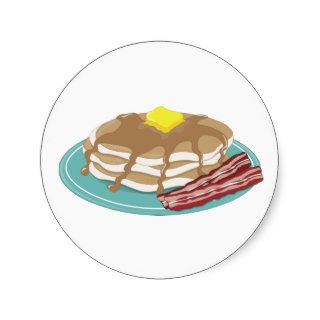 Pancakes Bacon Stickers