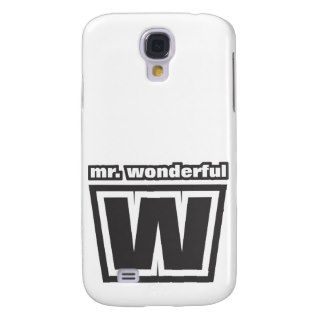 Mr. Wonderful iPod 3G Case Samsung Galaxy S4 Covers