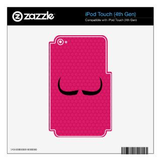 Dali Mustache iPod Touch 4G Decal