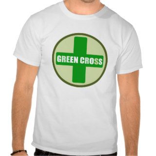 GREEN CROSS RED CROSS T SHIRT