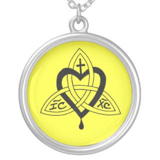 Sacred Heart / Trinity Necklace