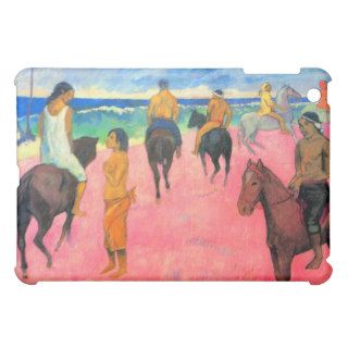 Paul Gauguin riders on beach horsemen horses art Case For The iPad Mini