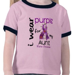 Lupus I WEAR PURPLE FOR MY AUNT 43 T shirts