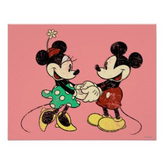 Vintage Mickey Mouse & Minnie Posters