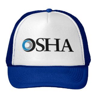 U.S. OCCUPATIONAL SAFTY + HEALTH AGENCY OSHA SEAL HATS