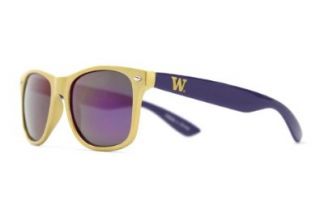 Society43 NCAA Sunglasses   Washington Huskies Gold Purple Wayfarer Style Shoes