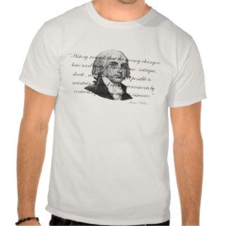 James Madison Bank Quote Tshirt