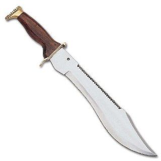 Jungle Bowie Sawback Knife  Hunting Knives  Sports & Outdoors