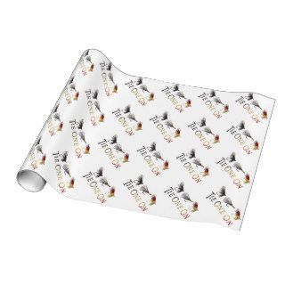 FLY FISHING USA GIFT WRAP PAPER