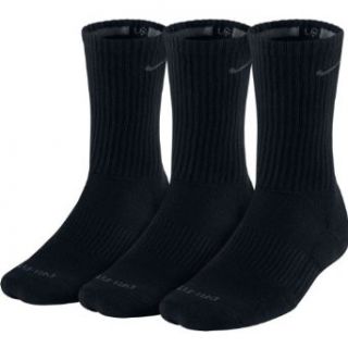 Nike Men's Crew Cut Moisture Management Socks 3 pack Sports & Outdoors