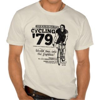 Cycling '79 Tour of the World (Retro Distressed) T Shirt