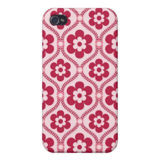 Pink Floral Pattern IPhone Case iPhone 4/4S Cover