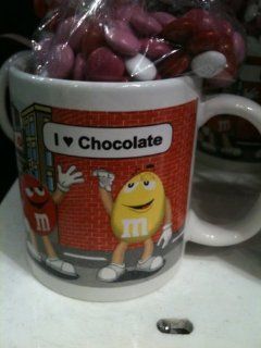 M&M's I Love Chocolate Mug with Candy Kitchen & Dining