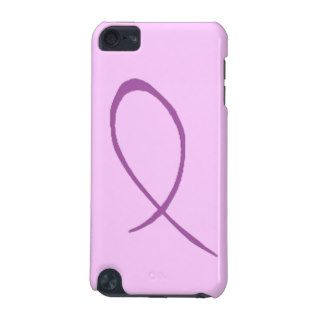 Purple Ribbon iPod Touch Case