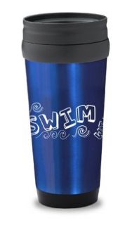 Travel Mug Swim Slate Blue Clothing