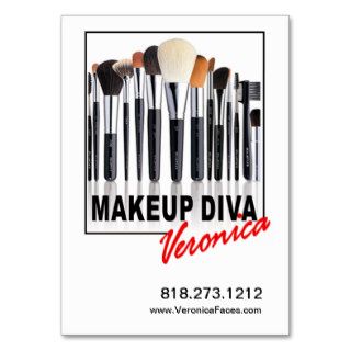 Makeup Diva for Makeup Artists Business Card