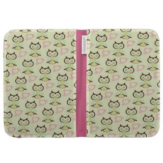 Cartoon Owl Kindle Fire Pattern case Kindle 3G Covers