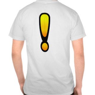 Question Mark and Exclamation Mark Tshirt