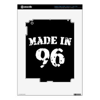 1996 Made In 96 iPad 3 Decals