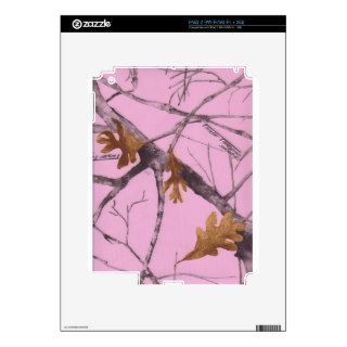 Pink Camo Skins For iPad 2
