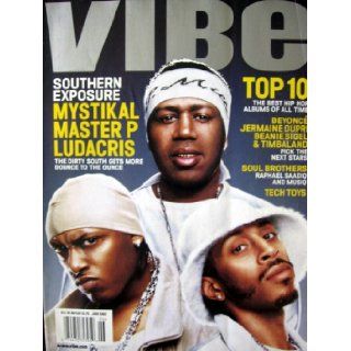 Vibe Magazine Mystikal, Master P and Ludacris Cover June 2002 Editors of Vibe Magazine Books