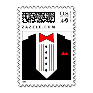 Formal Tuxedo Stamps GR8For Mailing Invitations