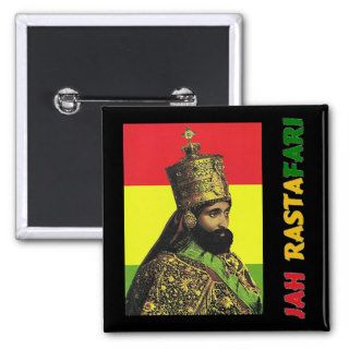 Jah Rastafari Button