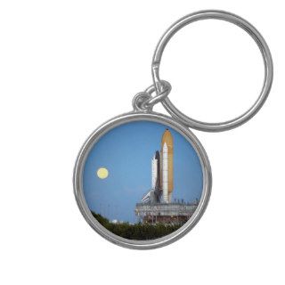 Shuttle Atlantis STS 86 Rollout Keychain