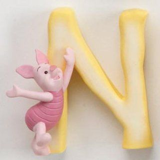 Disney Pooh & Friends Magnetic Alphabet Letter "N" NEW   Childrens Wall Decor