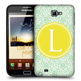 Head Case Designs Letter L Letter Cases Hard Back Case Cover for Samsung Galaxy Note N7000 I9220 Cell Phones & Accessories