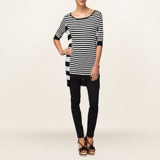 Phase Eight Mixed Stripe Longline Top