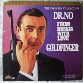 DELUXE LETTER BOX EDITION THE CONNERY COLLECTION DR. NO FROM RUSSIA WITH LOVE GOLDFINGER Sean Connery Electronics