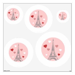 Love Paris Wall Sticker