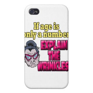 If Age is Only a Number, Explain the Wrinkles iPhone 4 Cases