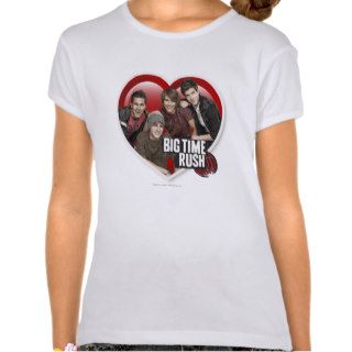 BTR Boys in Heart with Logo T shirt