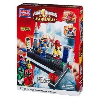 Mega Bloks Power Rangers Samurai Claw Battlezord vs Mooger Toys & Games