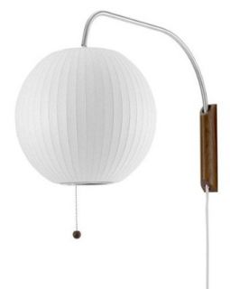 nelson bubble lamp wall sconce   ball    