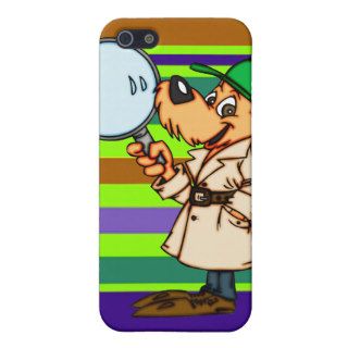 Cartoon Dog Private Investigator Covers For iPhone 5