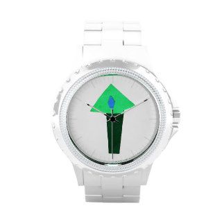 Kid Cutout Construction Paper Christmas Tree Watches