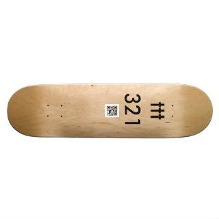 ttt 321 custom skate board