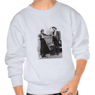 Bonnie and clyde pull over sweatshirts