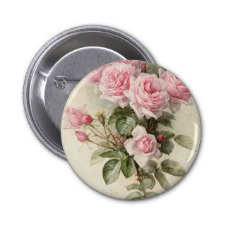 Vintage Victorian Romantic Roses Pins