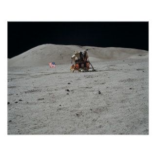Apollo 17 Lunar Module Landing Site Posters