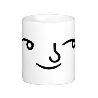( ͡° ͜ʖ ͡°) Le Lenny Face / Le Face Face Coffee Mug