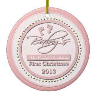 2013 Baby's First Christmas Ornament