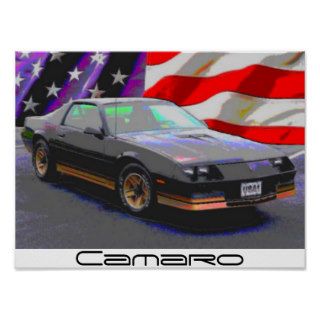 80's Camaro Print