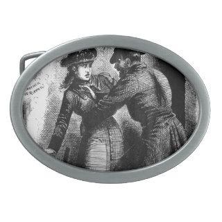 Jack the Ripper Illustrated Police News Winslow Belt Buckle