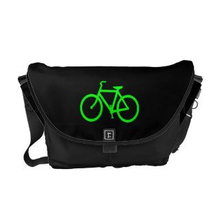 Lime Green Bike Commuter Bags