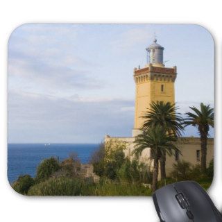 Tangier Morocco lighthouse at Cap Spartel Mousepads